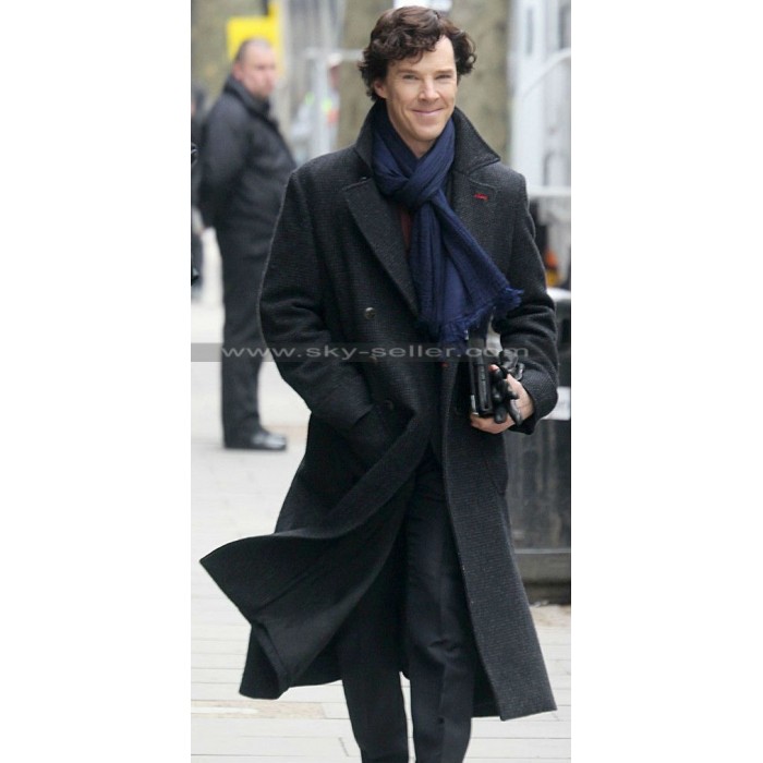 Sherlock Benedict Cumberbatch Holmes Detective Coat