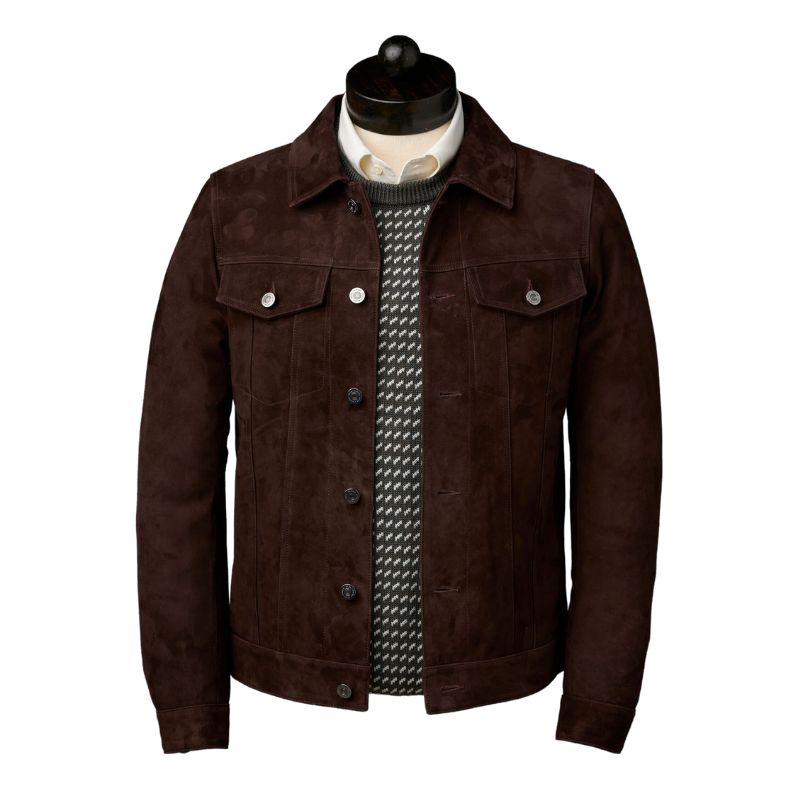 mens-dark-brown-suede-jacket