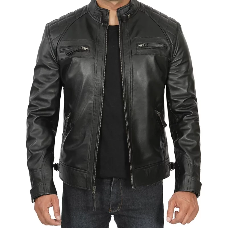 Quilted-Black-Leather-Moto-Jacket-For-Men