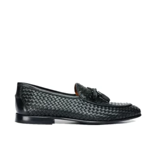 mens-woven-leather-loafers
