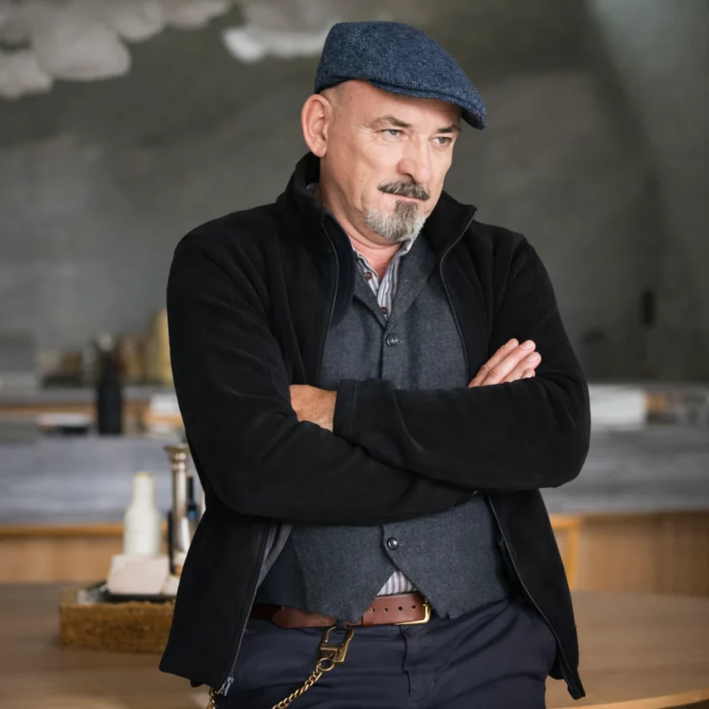 Shinwell Johnson Watson S02 Black Jacket