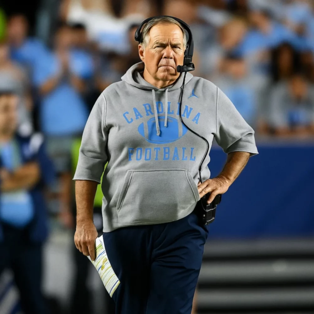 Coach Bill Belichick Hoodie front view