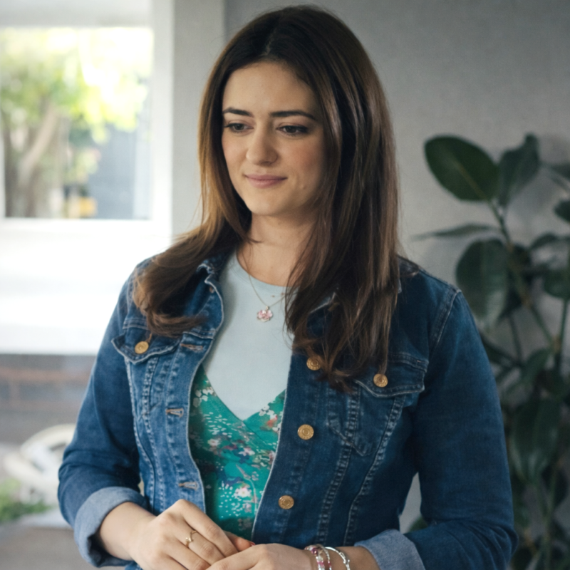 Megan Smart Dear Life Blue Jacket