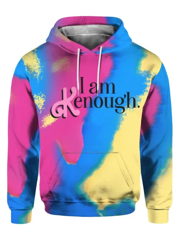 Ken I Am Kenough Hoodie front view