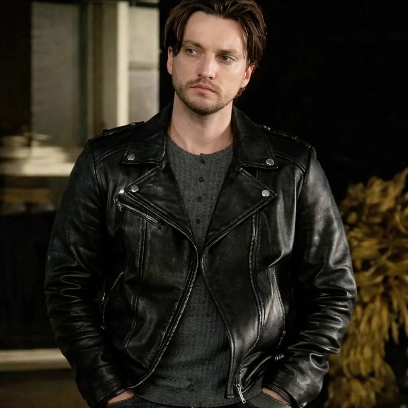Richard Harmon Memory of a Killer Black Jacket
