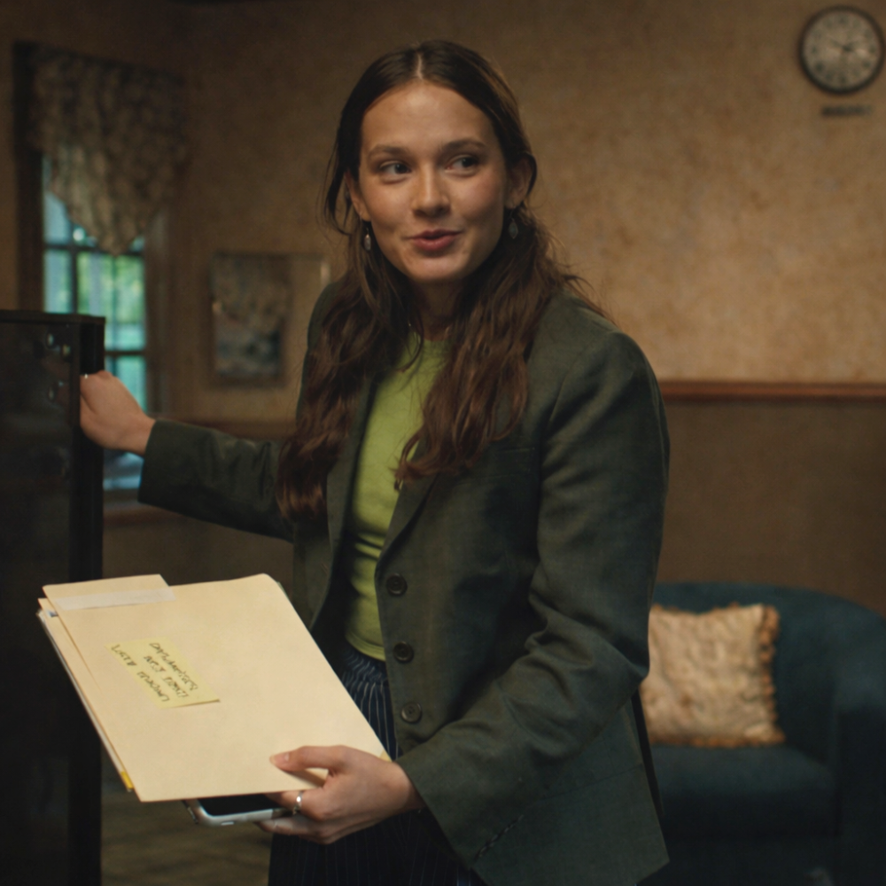 Beef S02 Ashley Miller Green Blazer | Cailee Spaeny Blazer