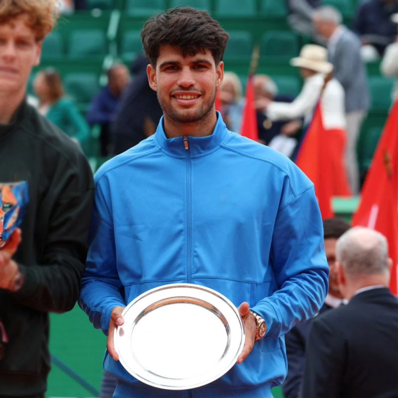 Masters Carlos Alcaraz Jacket front view