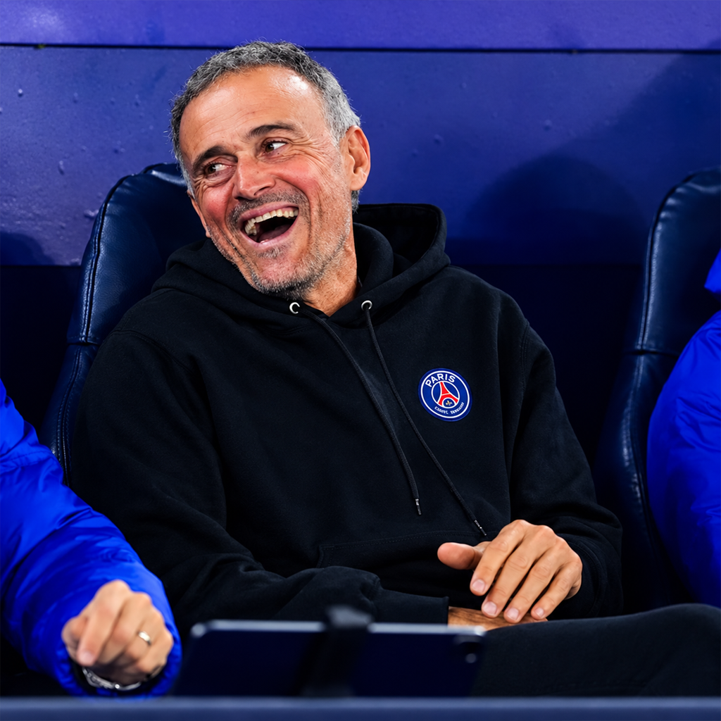 PSG VS Barcelona 2026 Luis Enrique Hoodie | Shop Now